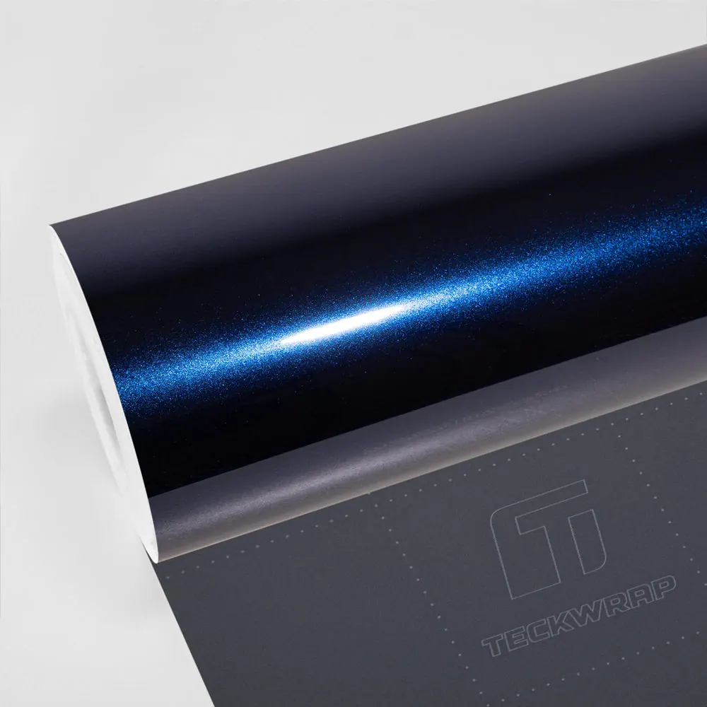PPF TeckWrap Abyss Blue (CPX417): muestra del material