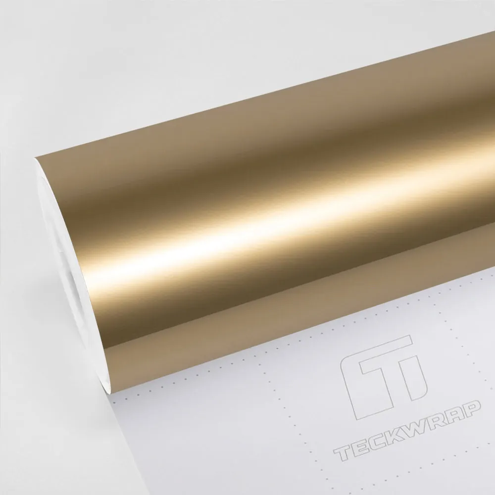 Vinil TeckWrap Amber Gold (GAL35-HD): muestra del material