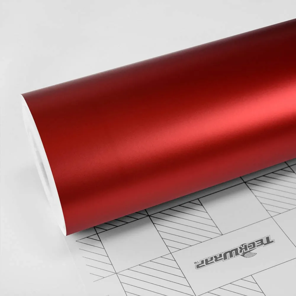 Vinil TeckWrap Crimson Red (VCH401-S): muestra del material