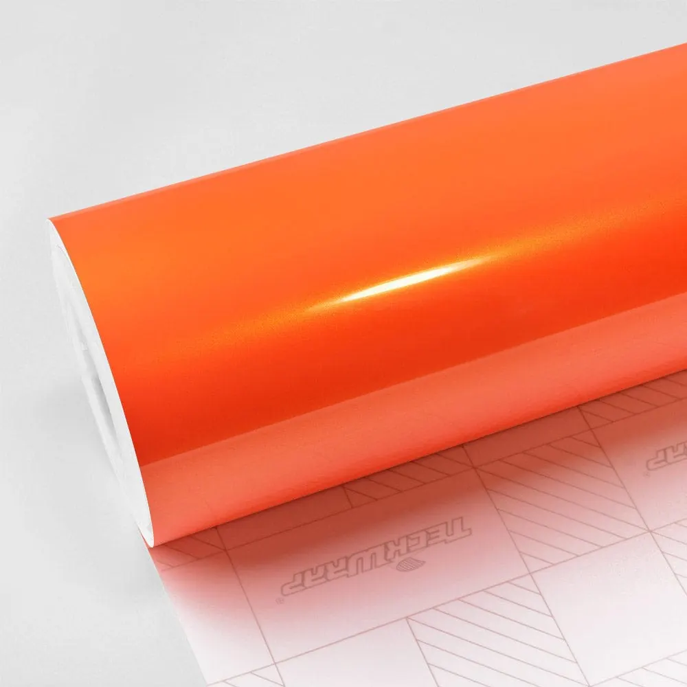 Vinil TeckWrap Deep Orange (RB19-HD): muestra del material