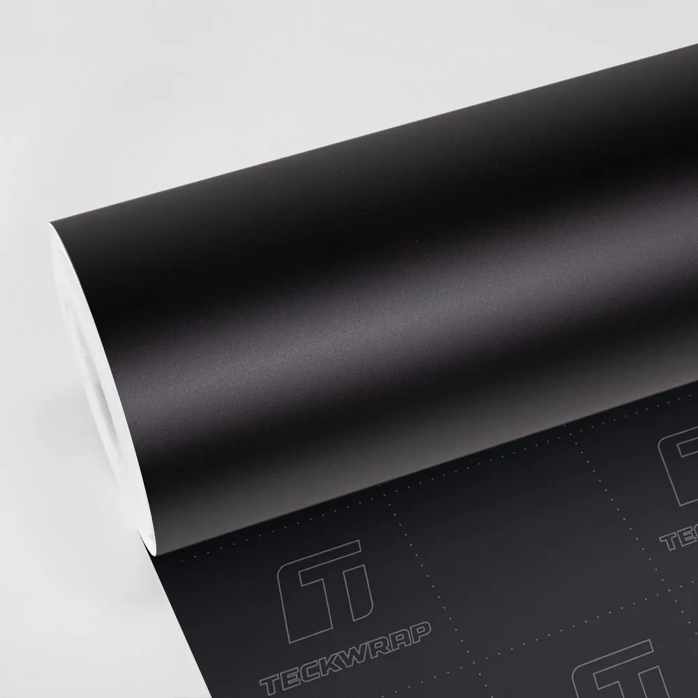 Vinil TeckWrap Negro Terciopelo (SCM01-PRO+): muestra del material