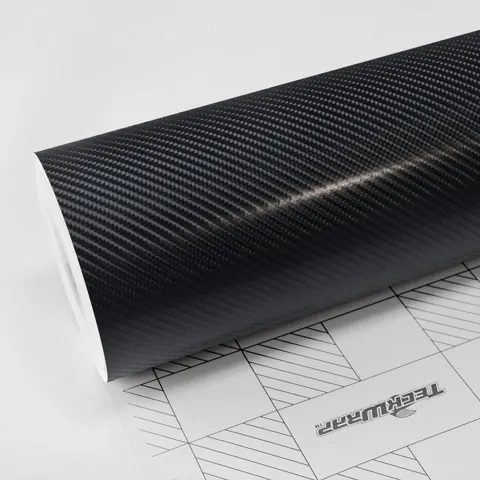 Vinil TeckWrap Pitch Black (CF02)