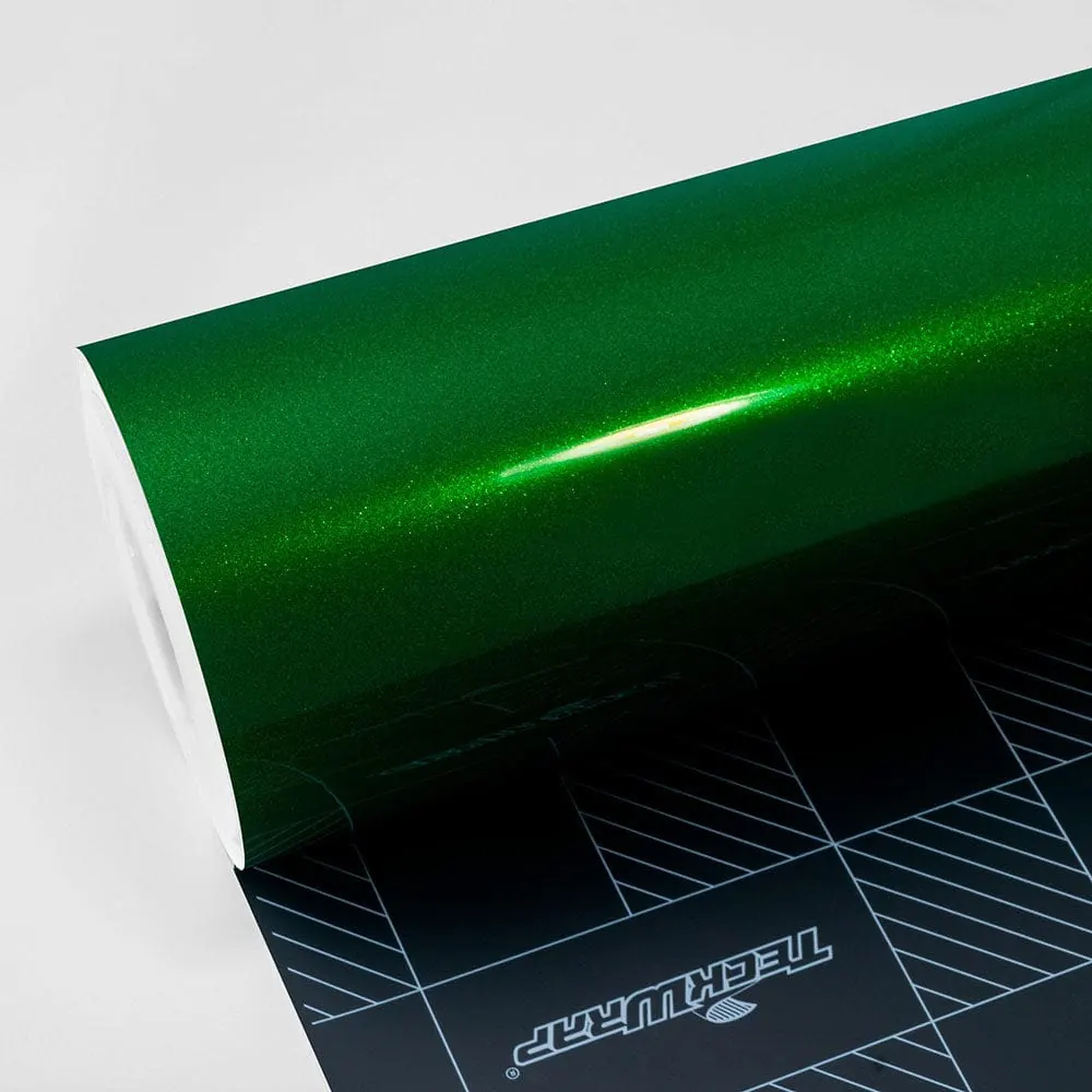 Vinil TeckWrap Ruby Green (RB26-HD): muestra del material