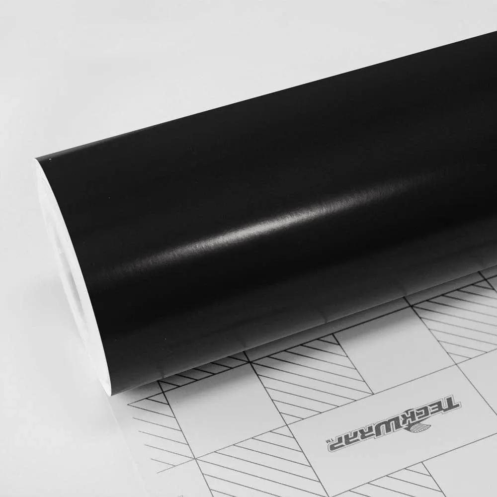 Vinil TeckWrap Sable black (TC01): muestra del material