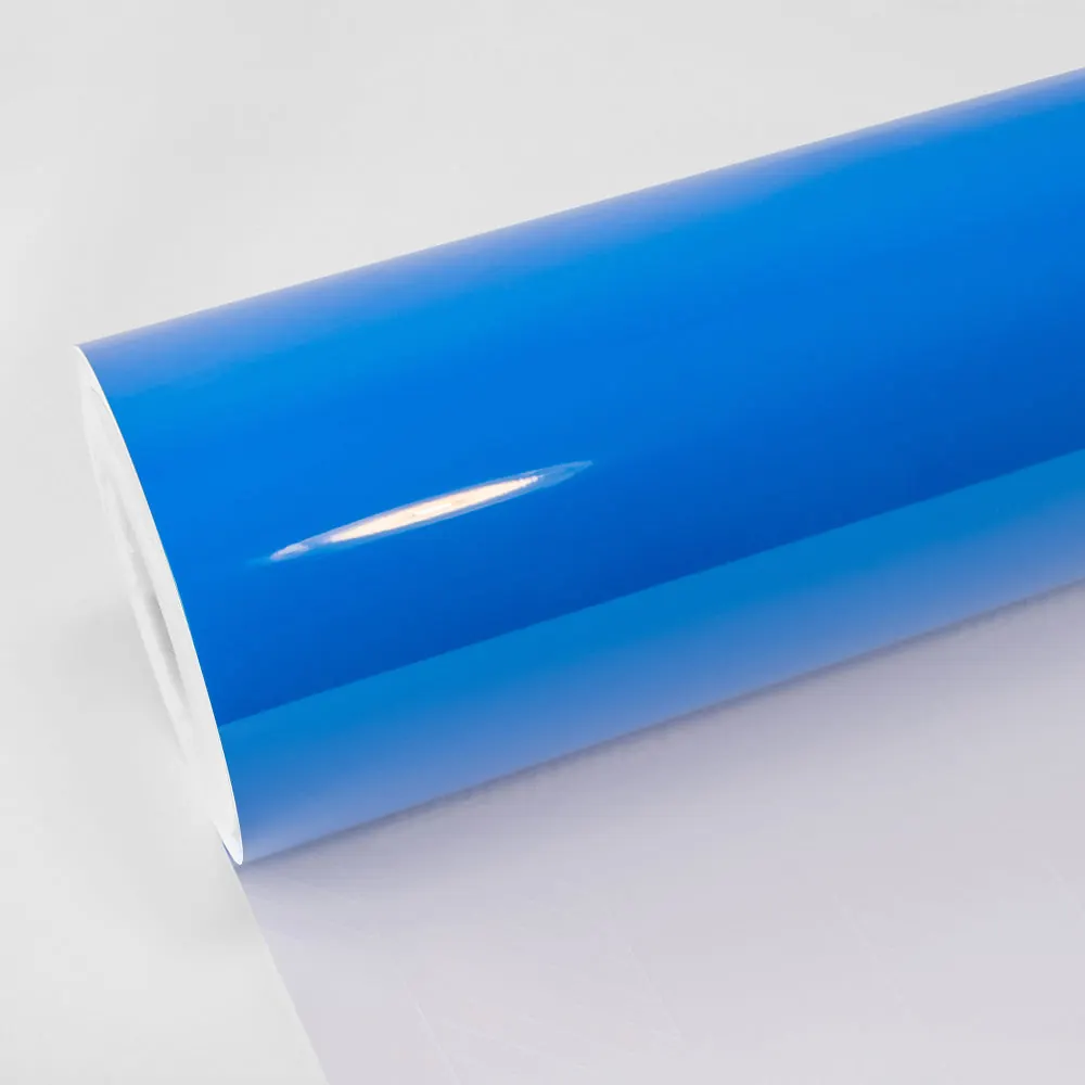 Vinil TeckWrap Vibrant Blue (CG57-HD): muestra del material